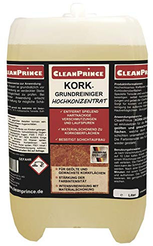 Kork Grundreiniger Hochkonzentrat 10 Liter | Korkbodenreiniger für geölte und gewachste Korkböden