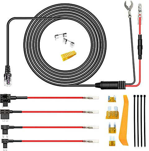Bangjia Kit di cablaggio diretto per rilevatore radar, kit di cablaggio diretto per Escort Valentine One, Uniden Beltronics, rilevatore radar Cobra, collegamento rapido Plug and Play, cavo di