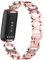 Chofit Armbänder kompatibel mit Fitbit Luxe Armband, klassisches Metall-Edelstahl-Armband, Armbänder, Kettenarmband, Ersatz für Luxe Activity Tracker, Einheitsgröße, Edelstahl, Kein Edelstein
