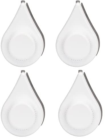 THIRDREALITY Zigbee Water Leak Sensor with Dripping Detection 4 Pack, 120 dB Alarm, App Notifications Enabled When Compatible with Home Assistant and Compatible Zigbee HUB, Batteries Included