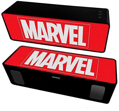 ERT GROUP BT Stereo 2.1 Portable Wireless Speaker 10W Marvel 001 Marvel Red