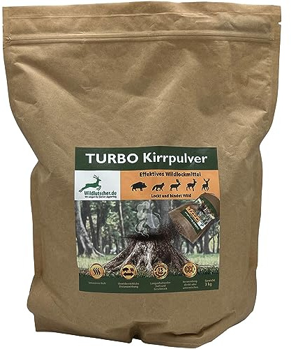 Wildlutscher Turbo Kirrpulver 3 kg (11,63 € / kg)
