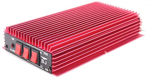 Fxndknjks -200 50W CB Radio Power Amplifier HF Amplifier 3-30 MHz AM/FM/SSB/CW Walkie Talkie CB Amplifier Accessory Part Component