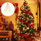 GARITE Christmas Tree Net Lights - 6.6FT x 16Line 400LEDs, Waterproof, Plug-In, 8 Modes Warm White for Indoor and Outdoor Use