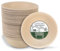 Terra Verde Lot de 50 bols jetables en fibre de bambou non blanchis Couleur naturelle 500 ml Respectueux de l'environnement biodégradable Extra résistant pour fête, pique-nique, salade, soupe