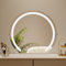 S'AFIELINA Schminkspiegel mit Beleuchtung 60cm Hollywood Spiegel Dimmbar 3 Farbtemperatur Touch-Steuerung LED Kosmetikspiegel 360° Drehbar Makeup Spiegel mit Beleuchtung-Weiß