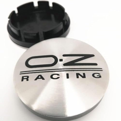 VODHXA 4 Pièces Cache Moyeux pour OZ Racing 62MM, Centre de Jante Capuchons Moyeu Roue Bouchon Enjoliveur Voiture Accessoires Décoration RésistantAccessoires