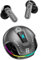 ZOMBIES CAT Active Noise Cancelling Earbuds Wireless Bluetooth 5.4 Ear Buds Noise Cancelling Earphones 60H Playback RGB Light Ear Buds for Android iOS, B5 Gray