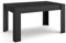 Skraut Home | Mesa Comedor | Mesa Fija Cocina y Salón | 140x90x76 cm | para 6 comensales | Muebles Comedor | Estilo Moderno | Negro