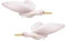 Nine San 2 Stück Rosa Storch Luftballon Stork Folienballon Geburt Storchballons Babyparty Storchluftballon Geschenk Baby Shower Party Deko
