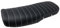 Cafe Racer Sitzbank universal Type 2 Tuck 'N Roll in schwarz - 1 Stück
