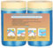 LLPT Bâche de Protection Peinture | 2 Rouleaux 55 cm x 25 m | Film de Masquage Autocollant Peintre | Ruban de Masquage Scotch | Protection Murs & Voitures contre Poussière et Éclaboussures (CMF55)