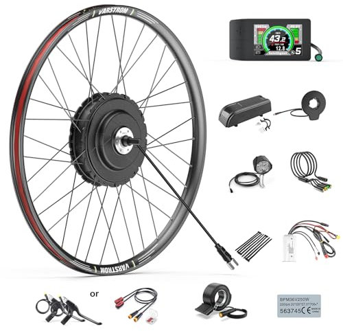 Bafang 48V750W 700C Hinterradnabenmotor-Kit G0900 E-Bike-Umbausatz mit 500C IPS-Digitalanzeige und PAS-Smart-Controller
