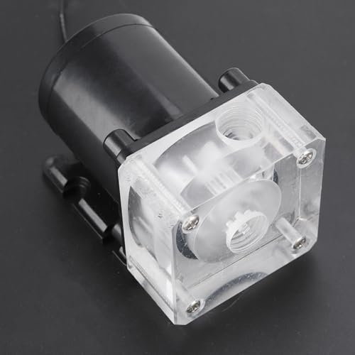 Akozon Set Pompa di Raffreddamento Ad Acqua per Computer silenzioso: Radiatore, Dissipatore di Calore e Soluzione di Raffreddamento Fai-da-te