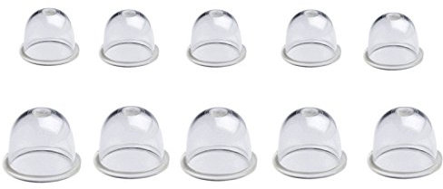 Hippotech 2 Sizes Primer Bulbs Pump Replacement for Ryobi Craftsman Homelite Zama 0057003 0057004 Replacement for Echo # 12538108660 (2 Sizes Mixed /10 PCS Total)