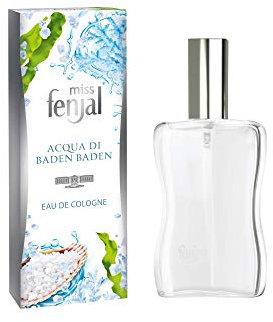 miss fenjal Eau de Cologne- 50 ml, blumiger Duft mit Bergamotte, Maiglöckchen, zeitlose Eleganz für jeden Anlass - Acqua di Baden Baden