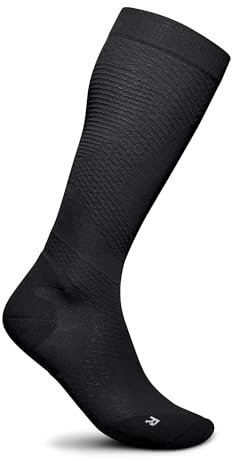 BAUERFEIND Run Ultralight Compression Socks, Woman, schwarz, XL, 38-40