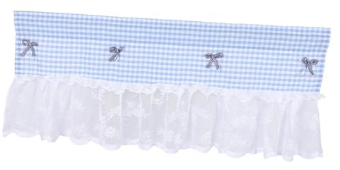 VICASKY 1stück Kaffeefenster Vorhang Aus Hochwertigem Transparentes Gitterdesign Kurze Gardine Für Küche Und Wohnzimmer Einfache Installation