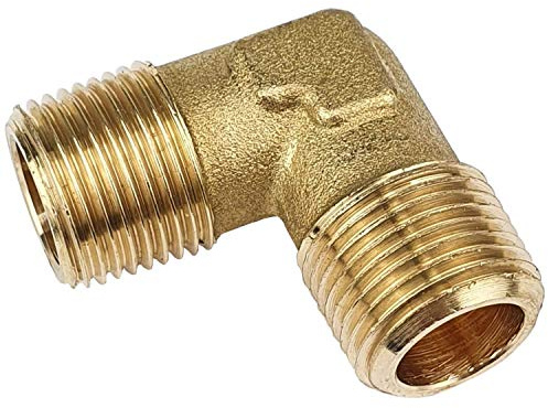 90° - Winkel R 1 Außengewinde 16 bar Gewindefitting Messing Verbindungsstück Fitting