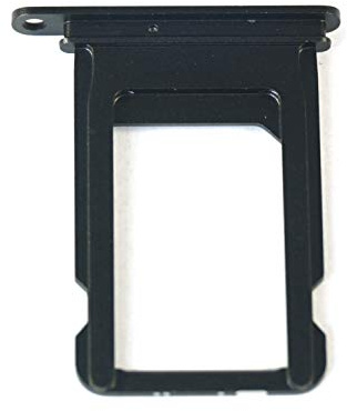 S4H SIM Card Tray Slot Karten Halter Halterung spacegrey Grau geeignet für iPhone 8