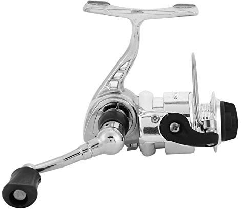 Nikou Mini Angelrolle Angelrollen, Metall-Spinnrad/Rolle Salzwasser-Süßwasser-Angelrollen/Rad-Angelwerkzeug