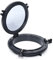 Boat Porthole Window Round 8 Black Portlight 4mm thick Tempered Glass Universal Boat Port Hole for Yacht Marine RV