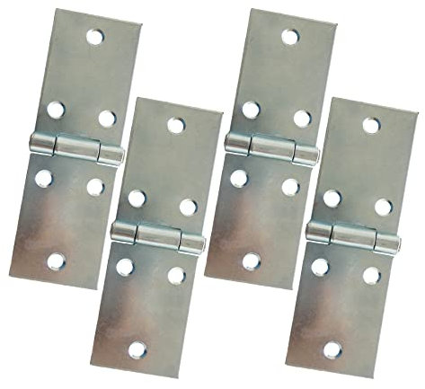GEFONG Cerniera per Tavolo Pieghevole 270 Gradi per Alette da Tavola o Alette Anteriori Anta Armadio 150x50mm Confezione da 4 Pezzi