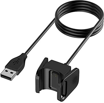 Vancle Ladekabel Kompatibel mit Fitbit Charge 3/Fitbit Charge 4 Ladegerät, USB Ladestation für Fitbit Charge 3/Charge 4 (92cm)