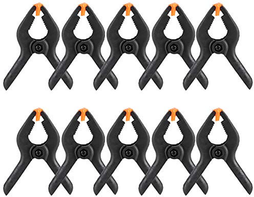 10 piece heavy duty spring clamps 6 inch woodworkg 15×15×5 10pcs 3inchtype black multifunctional plastic spring clamp clip DIY woodworking tool