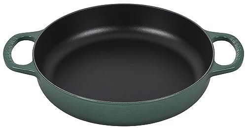 Le Creuset Signature - Sartén de hierro fundido para uso diario, 11 pulgadas, color alcachofa