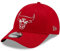 New Era NBA Chicago Bulls Cap Snapback Teamlogo gebogener Schirm Basketball Kappe rot - One-Size