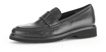 Gabor Damen Slipper, Frauen Slip On,College Schuhe,Businessschuhe,schluepfschuhe,Slip-ons,Mokassins,Halbschuhe,Slides,schwarz,42 EU / 8 UK