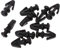 SANRLO 10 Stück Türdichtung, Schweller-Dichtung, Befestigungsclip für MK2 MK3 M L35126300