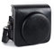 Riosin Custodia protettiva istantanea SQ6 per fotocamera Fujifilm Instax Square SQ6, custodia in pelle PU di alta qualità con tracolla regolabile rimovibile, Nero , custodia per fotocamera