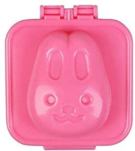 Generic Form für gekochte Eier, 3D-Cartoon-Eierformer, Form mit Kaninchen, Bär, Fisch, Auto, Stern, Herzform, Sushi-Reisrollen-Form, DIY, Reisball-Bento-Form, zufällige Farbe