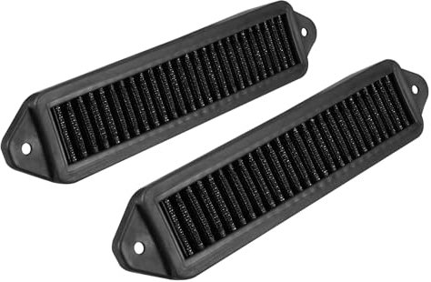 Bevinsee 2 Stück Innenraumfilter Compatible with 1er-Serie E81/E82/E87/E88, 3er-Serie E90/E91/E92/E93, X1-Serie E84 X1 2010-2015, schwarz