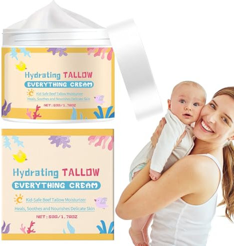 Care Cream, Baby Face Cream, Baby Skin Care, Natural And Gentle Formula, Safe And Hydrating, 50g, For Cradle Cap, Drool Rash, And Bedtime