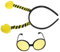 Healeved Ensemble de Serrage-Tête et d'Abeille 2 Pièces Accessoires de Costume d'Halloween Matériau Sûr et Solide pour Fête d'Halloween Décorations de Fête Design
