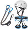 Generisch LACD Klettersteigset Via Ferrata Pro Evo 3.0 Start Gurt Protector (M (Taille 80-120 cm, Bein 50-70 cm))