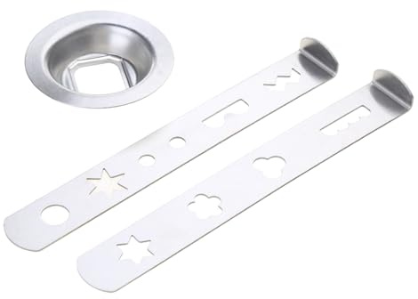 UNTERING Kekspresse Aufsatz Edelstahl Keks Gebäck Zubehör Fleischwolf Aufsatz für MUM4 MUM5 Maker Mixer Einfache Installation Backwerkzeug