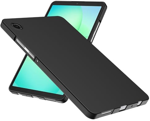WFTE for Samsung Galaxy Tab A11/Tab A9 8.7 Case,Soft TPU Ultra-Slim Stylish Protective Cover for Samsung Tab A11 Tablet Case[Drop Protection, Non-slip,Matte Black