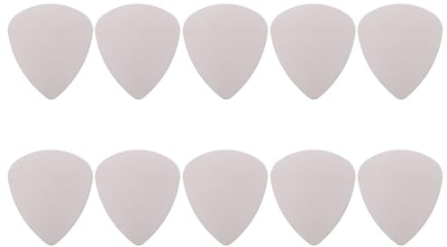 10 Stücke Metall E Gitarre Bass Pick Plektrum Edelstahl Plektren Helle Lebendige Klänge Metall Gitarre Plektren
