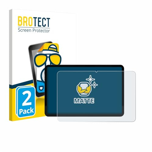 BROTECT Schutzfolie für Volla Tablet 12.3 | 2 Stück Entspiegelnder Displayschutz Made in Germany Matte Displayschutz-Folie Anti-Reflex Anti-Fingerprint Einfache Montage