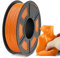 SUNLU Flexible TPU Filament 1.75mm, 95A TPU 3D Drucker Filament Maßgenauigkeit +/- 0,03mm, Gute Haltbarkeit und Starke Haftung für 3D-Druck, 0.5kg Spule（1.1lb）165 Meters, TPU Orange