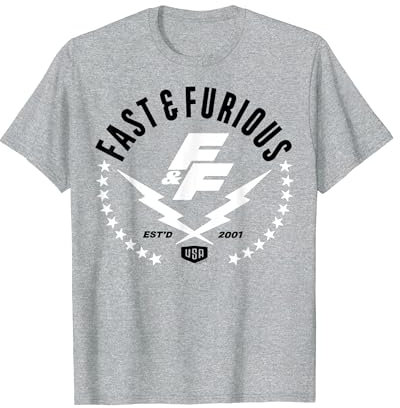 Fast & Furious Circle Star Logo T-Shirt