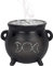 Green Tree Dreifacher Mond Cauldron Weihrauchkegelhalter