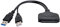 chenyang SATA auf USB Kabel USB 3.0 auf 2.5 SATA 22Pin Festplatte Treiber Kabel mit USB Stromkabel
