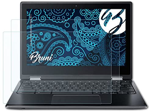 Bruni Película Protectora compatible con Acer Chromebook Spin 511 Protector Película, claro Lámina Protectora (2X)