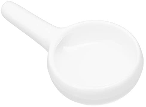 Teelicht Wachswärmer Kerzenlöffel, Kleiner Löffelform Ersatzkerzenhalter für ätherische Ölbrenner, Aromatherapie Diffusor, Duft Weihrauchbrenner(Weiß)