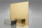 Espejo dorado metacrilato acrílico 3mm. Láminas hojas. Decoración, artistas, decoración, espejos, soportes, manualidades, baño, habitación, dormitorio (A4, 297x210 mm)